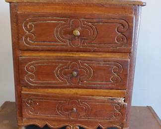 miniature dresser for dolls 