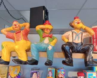 hear no evil speak no evil see no evil clowns 