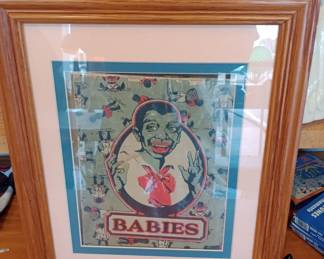 Bla-- Ameri---- large collection. dolls, glasses, postcards etc 