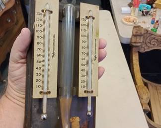 vintage hygrometer 