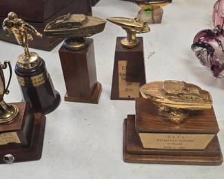 vintage brass trophies 
