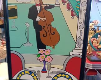 large original oil on canvas can't find maker