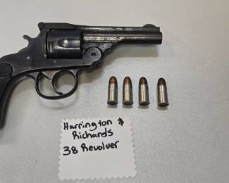 Harrington and Richards  vintage 38 revolver 