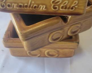 Canadian club advertising ashtray