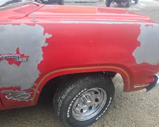 Lil Red Express 1979 Dodge half ton pickup