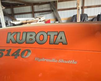 Kubota m5140 4-wheel drive 871 hours