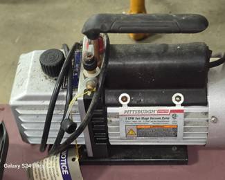 Pittsburgh Vacuum pump 