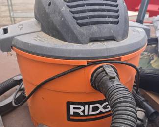 Ridgid shop vac