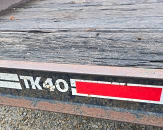 1991 Trail King 24-foot TK40-2400