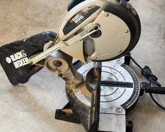 Black and decker chop saw 