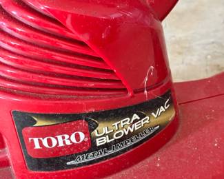 Electric leaf blower Toro
