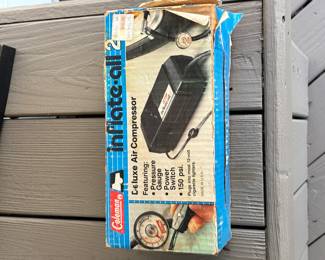 Portable inflation pump