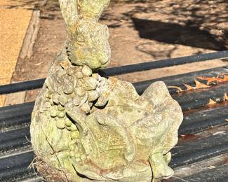 Concrete Bunny statue for outdoor’s