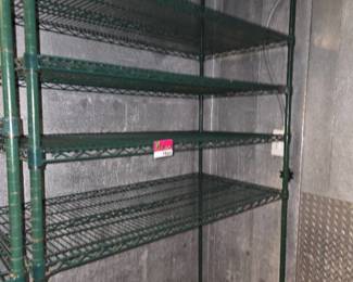 6 Tier Green Metro Shelf