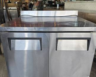 True 2-Door Under-Counter Commercial Refrigerator