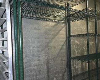 2 Tier Green Metro Shelf