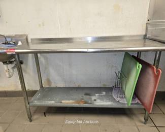 5ft Stainless Steel Table