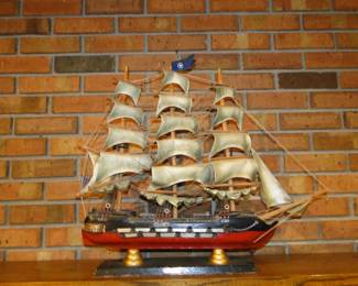 Tall sailing ship