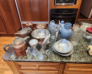 Copper items, vintage items, and more