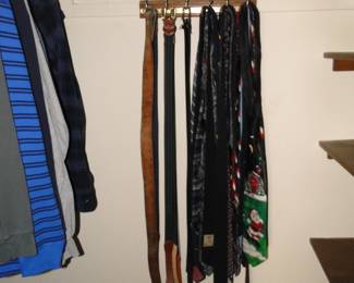 Ties and belts