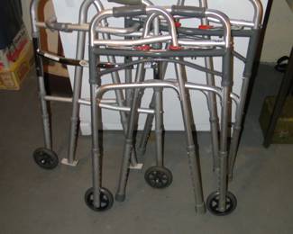 Rolling walkers