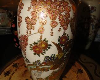 Cloisonné, large vase 
