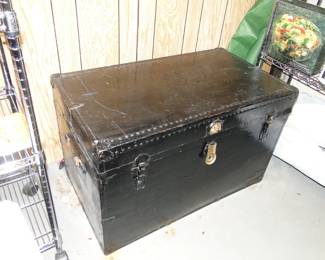 Large black trunk
