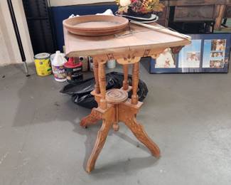 Very nice vintage hand carved table