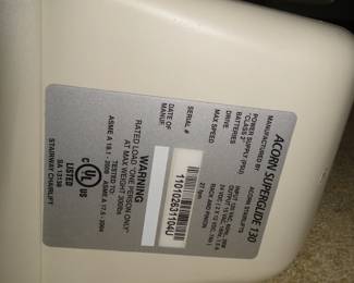 Acorn Superglide 130, we are now done with the repeats