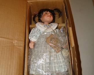 Dolls, mint in box