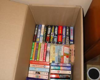 And finally we ran out of room, so we still have a box of books too