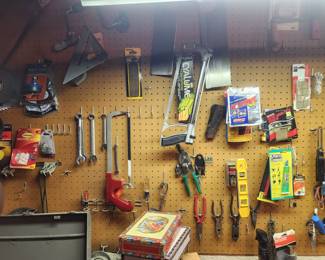 Small tools, hand tools, and more