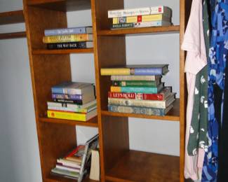 Books and more, every single level in this home has books and more