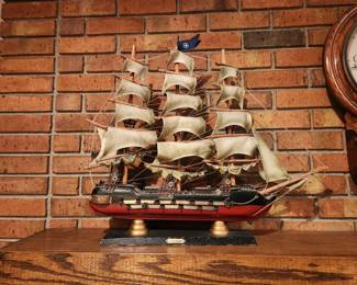 Tall ship model
