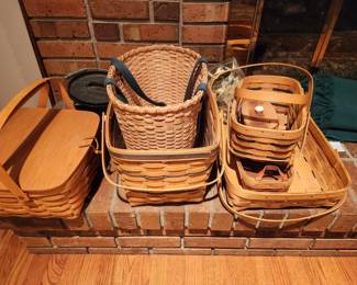 Longaberger baskets, we do have quite the collection 