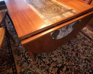 Dining Table Drop Leaf End