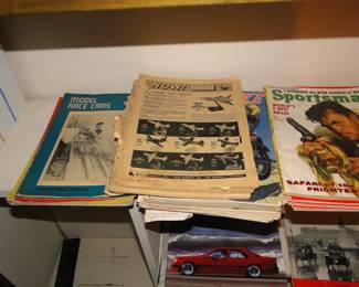 Sportsman's periodicals and more.