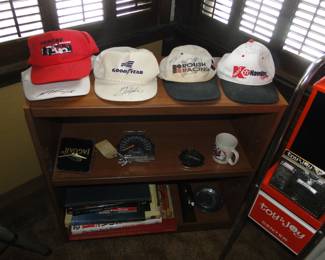 Hats, with authentic signatures