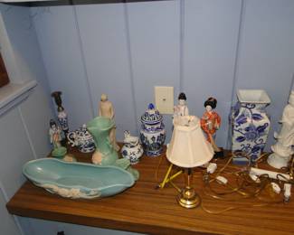 We have lots of pottery items too