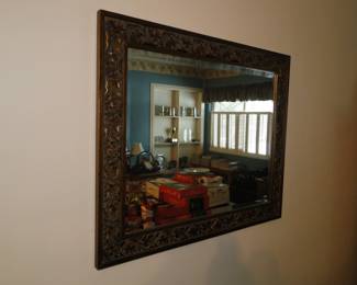 Framed mirror