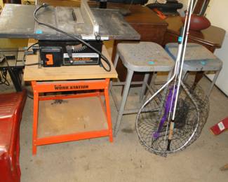 Do some tablesawing, sit down with a friend, and do some fishing