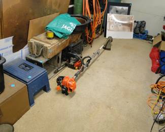 Chain saw and weed wacker