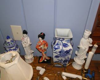 Asian inspired decorative items