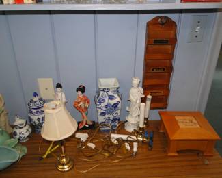 Asian inspired items for decorating