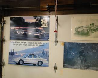 Advertising posters and more