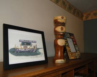 Every single item in this home is unique, original, and one of a kind