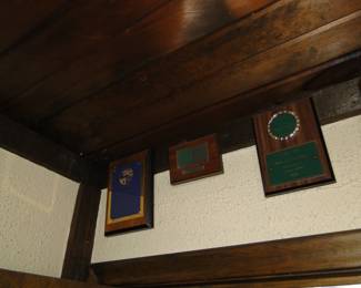 Awards, compliments of Jaguar