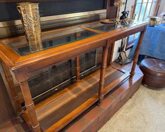 Sofa/Entry table. We have matching coffee table and side tables.