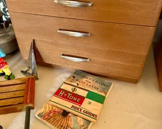 We have two flatware chests