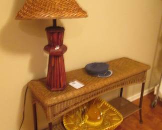 Woven Console Table
